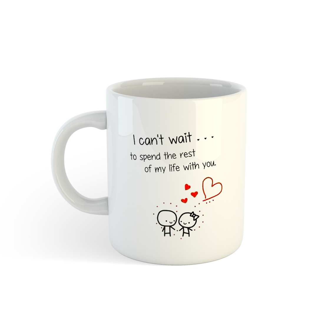 Forever with You Mug | Romantic Coffee Mug Mugdog- Buy Your Gifting Items