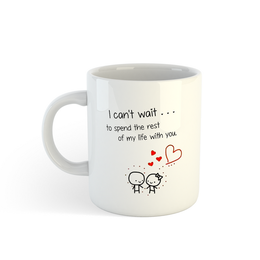Forever with You Mug | Romantic Coffee Mug Mugdog- Buy Your Gifting Items