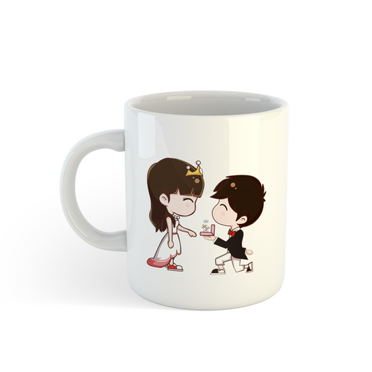 Proposal Design Mugs | Perfect Gift for Newly Couples Mugdog- Buy Your Gifting Items
