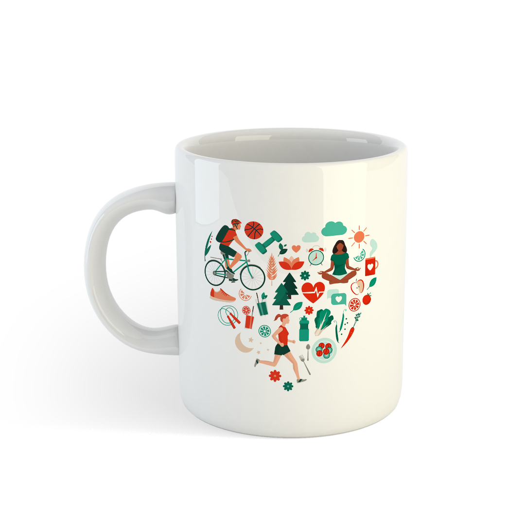 Healthy Heart Mugs Mugdog- Buy Your Gifting Items