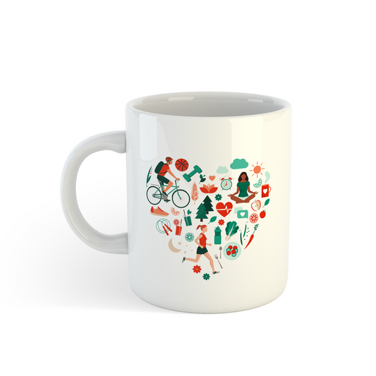 Healthy Heart Mugs Mugdog- Buy Your Gifting Items