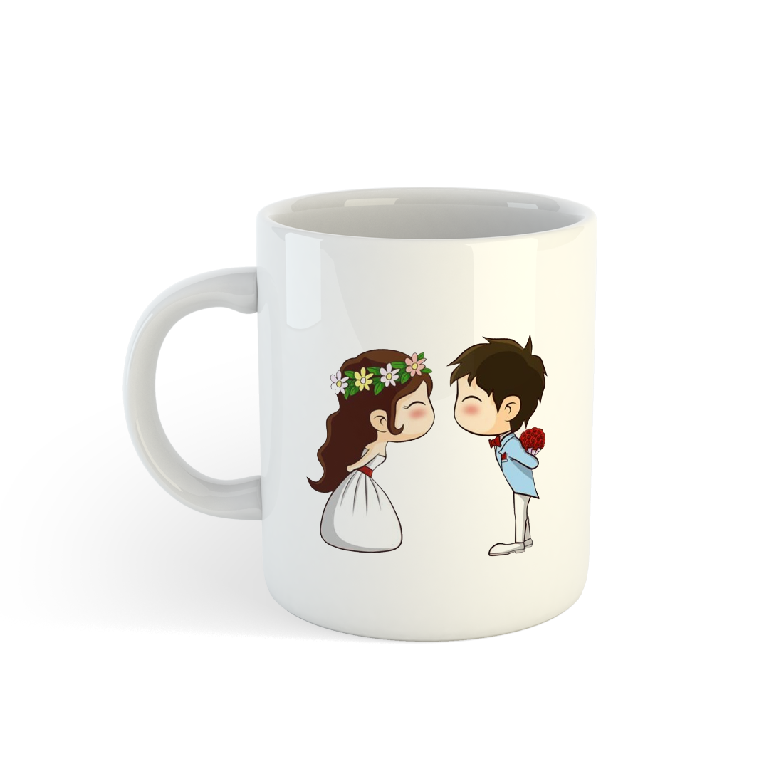 Cute Couple Mug | Perfect Gift for Couples Mugdog- Buy Your Gifting Items
