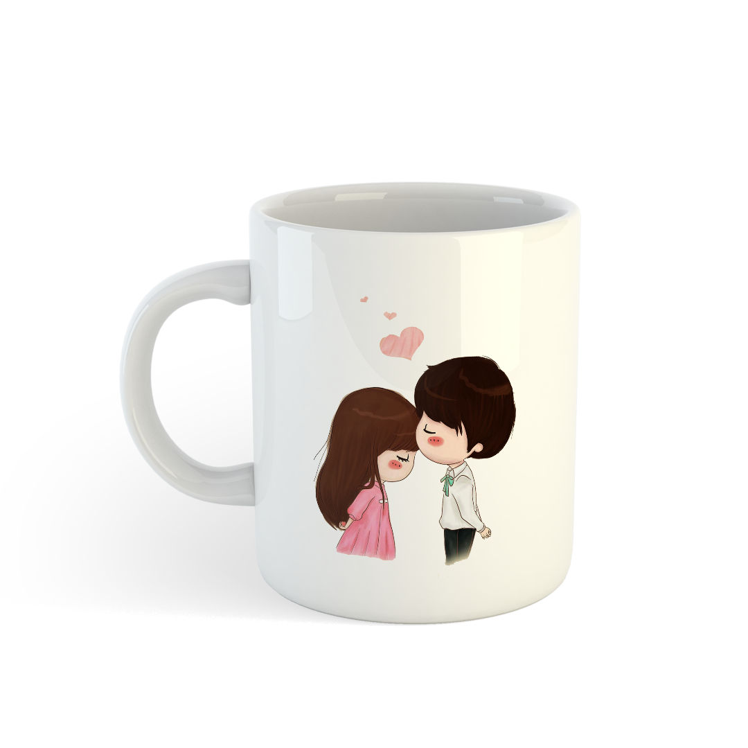 Couple Kiss Mug | Perfect Gift for Lovebirds Mugdog- Buy Your Gifting Items