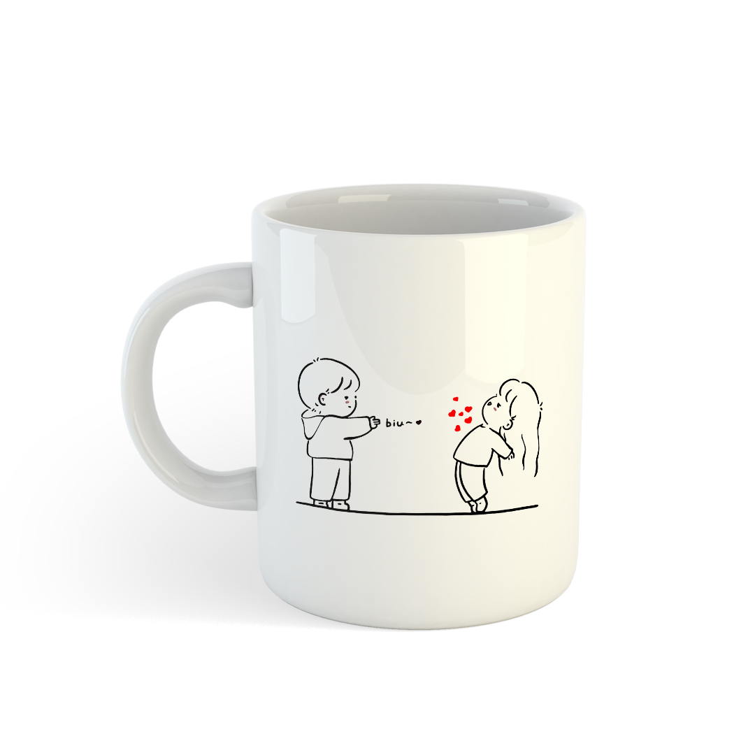 Love Duo: Couple Mugs | Perfect Gift for Lovebirds Mugdog- Buy Your Gifting Items