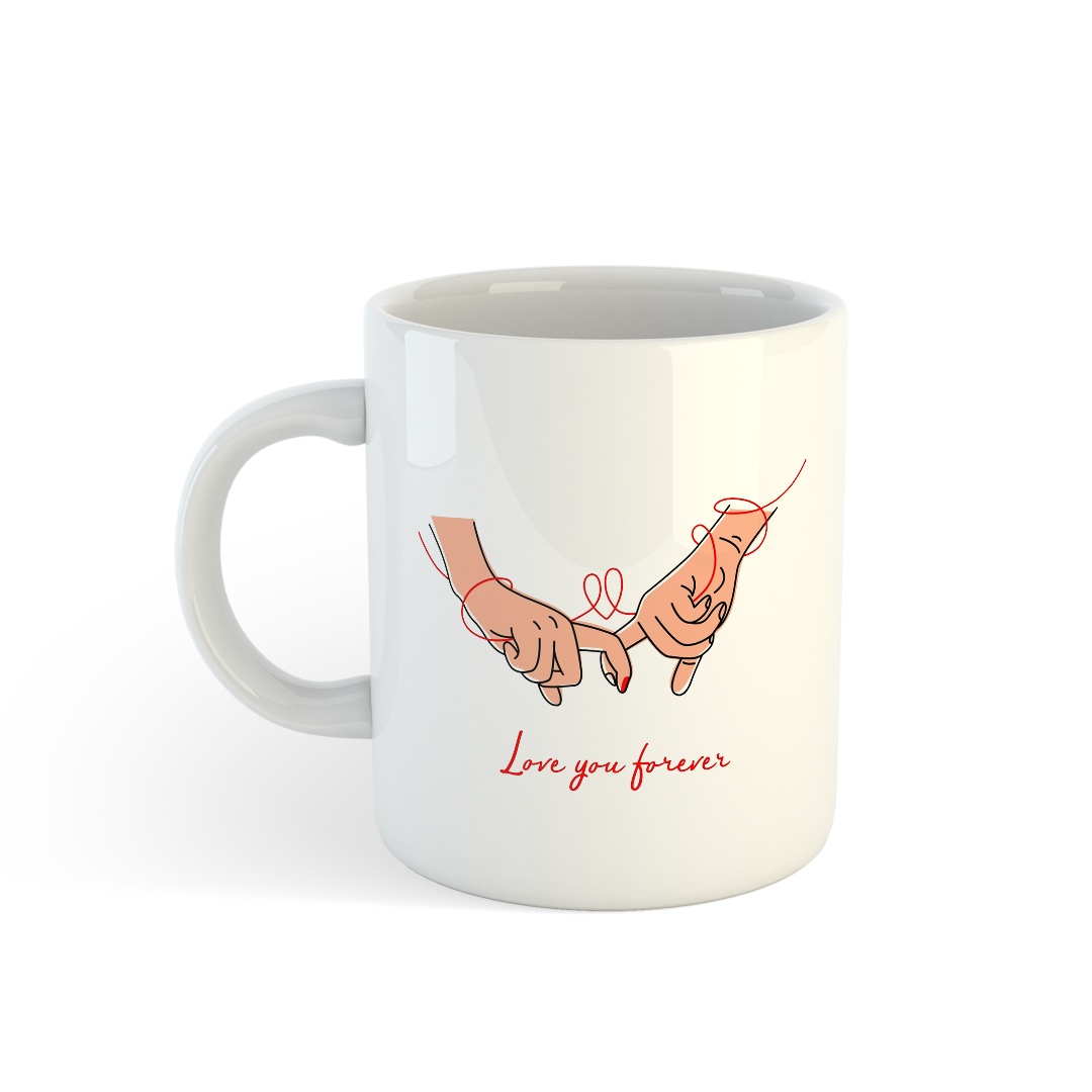 Promise Mugs | Personalized Couple Mugs for Love & Commitment Mugdog- Buy Your Gifting Items