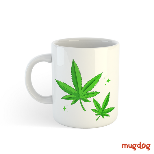 Ganja Leaf Mug Mugdog- Buy Your Gifting Items