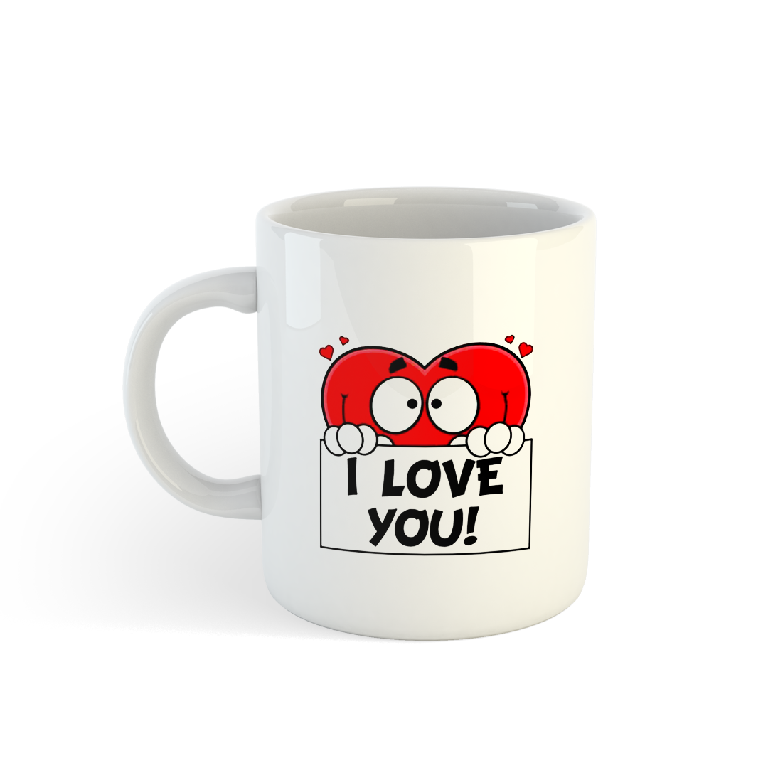 I Love You Mugs | Cute Mug For Lovers Mugdog- Buy Your Gifting Items