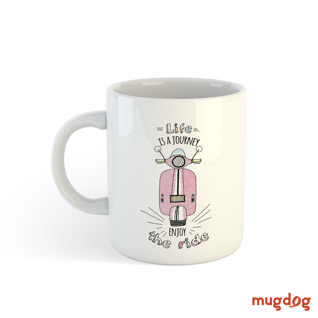 Life is a Journey Mug Mugdog- Buy Your Gifting Items