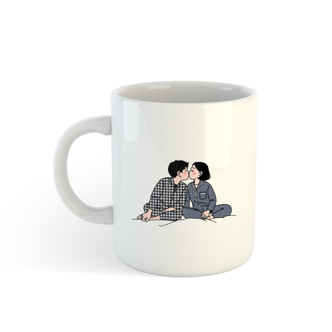 Cozy Couple Mug | Gift For Couples Mugdog- Buy Your Gifting Items