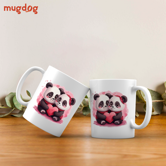 Panda Couple Mugs | Adorable Matching Mugs for Couples