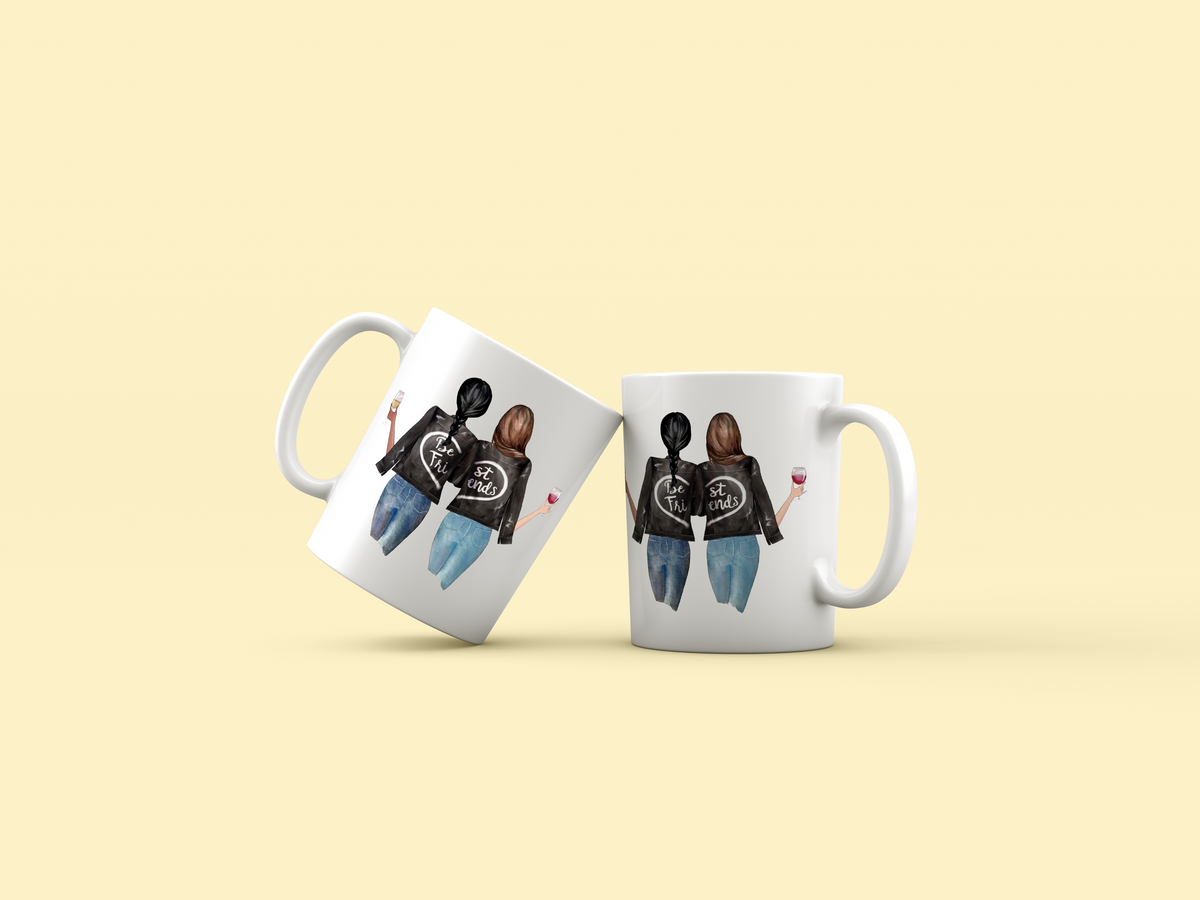 Friends Forever Mugs | Celebrate Friendship in Style