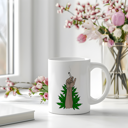 Smoking Cigar Mug
