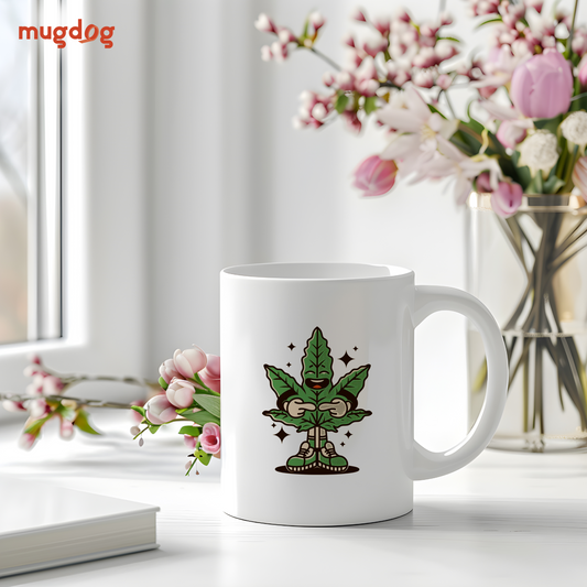 Animated Ganja Leaf Mug