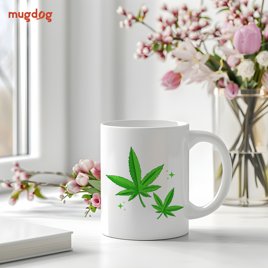 Ganja Leaf Mug