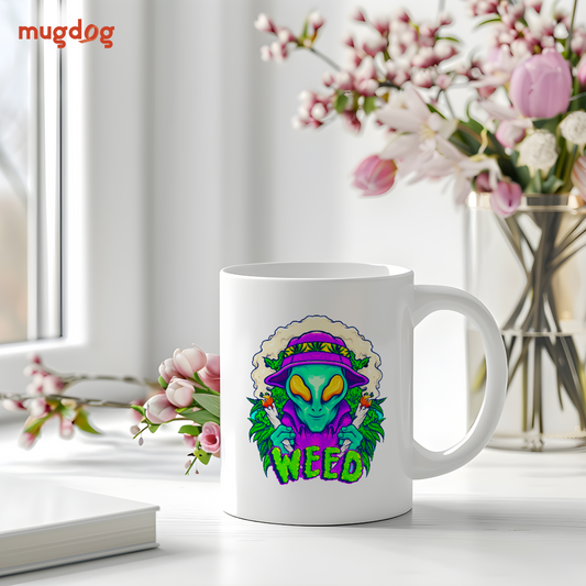 Alien Weed Mug