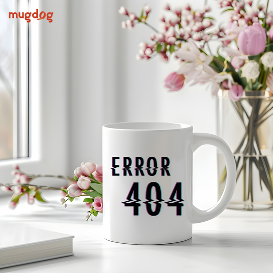 Error 404 Design Mug