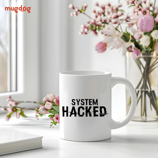 System Hacked Design Mug