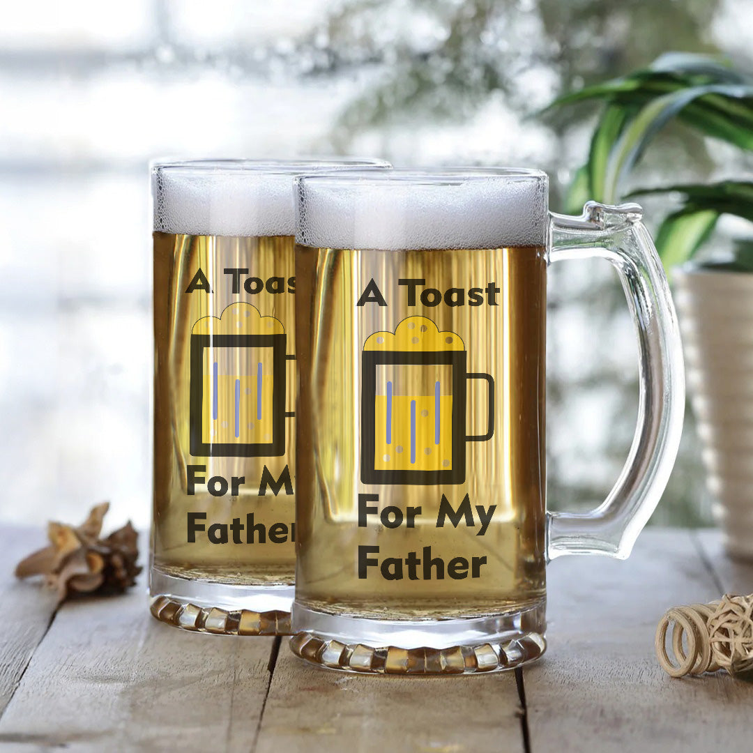 Customised Beer Mug | Father's Day Gift | MugDog