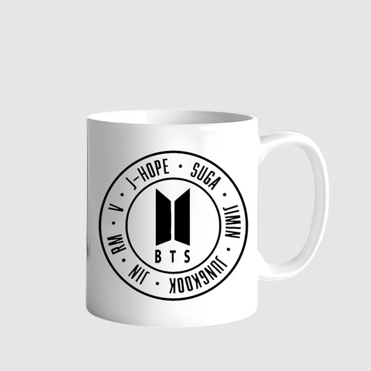 BTS Family Name Mugs