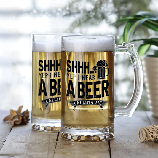 "Beer Is Calling Me" Quote Mug | Funny & Flirty Mug for Beer Lovers