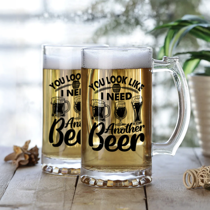 Personalized Quote Beer Mug | Custom Quote Mug for Beer Lovers