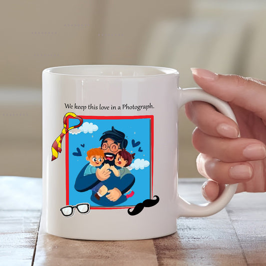 Father's Day Cushion Mug Combo| Father's Day Gift Online | MugDog