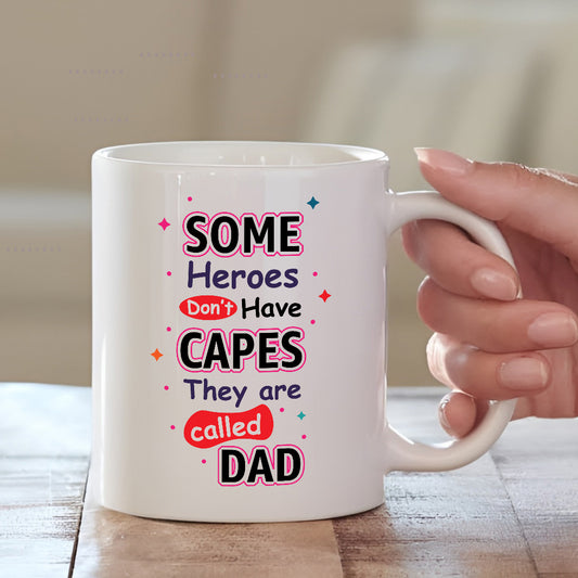 Hero Cushion Mug Combo for Father's Day 2025 | Personalised Gifts for Father| MugDog