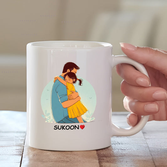 Best Selling Father's Day Cushion & Mug Combo | Creative Father's Day Mug | MugDog