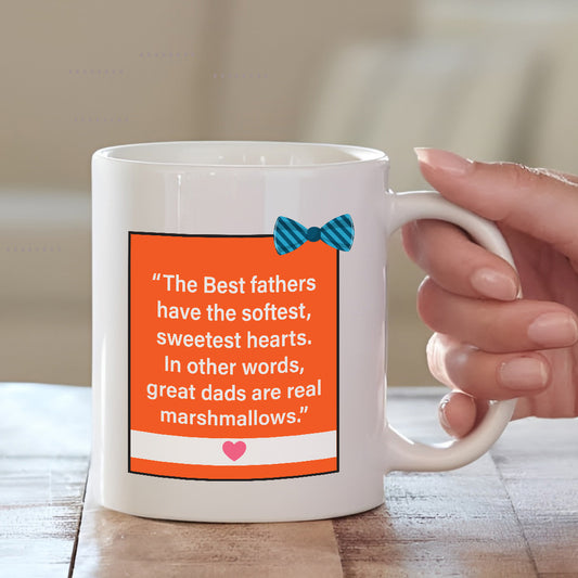 Quoted Cushion & Mug Combo For Dad | Personalised Gifts for Father | MugDog