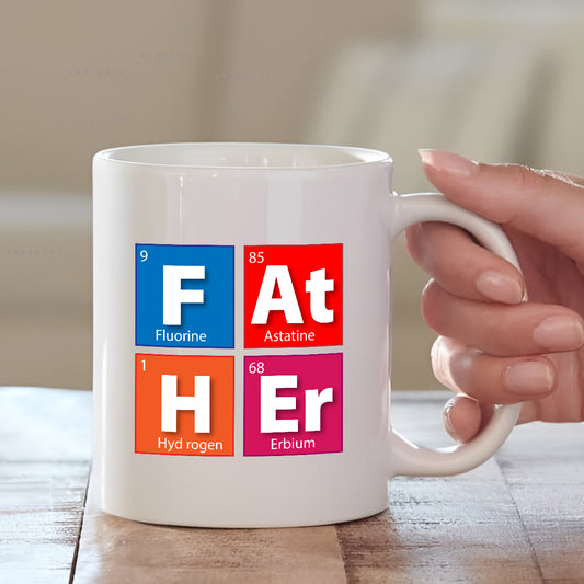 Colorful Cushion & Mug for Father with Unique Designs |Combo Presents for Your Father | MugDog