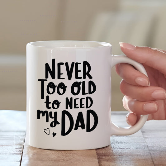 Unique Cushion & Coffee Mug Combo for Dad | Quoted Cushion with Mug for Dad | MugDog