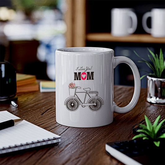 Mother’s Day Mug with Love | Gift for Sentimental Moms | Coffee Cup for Mom