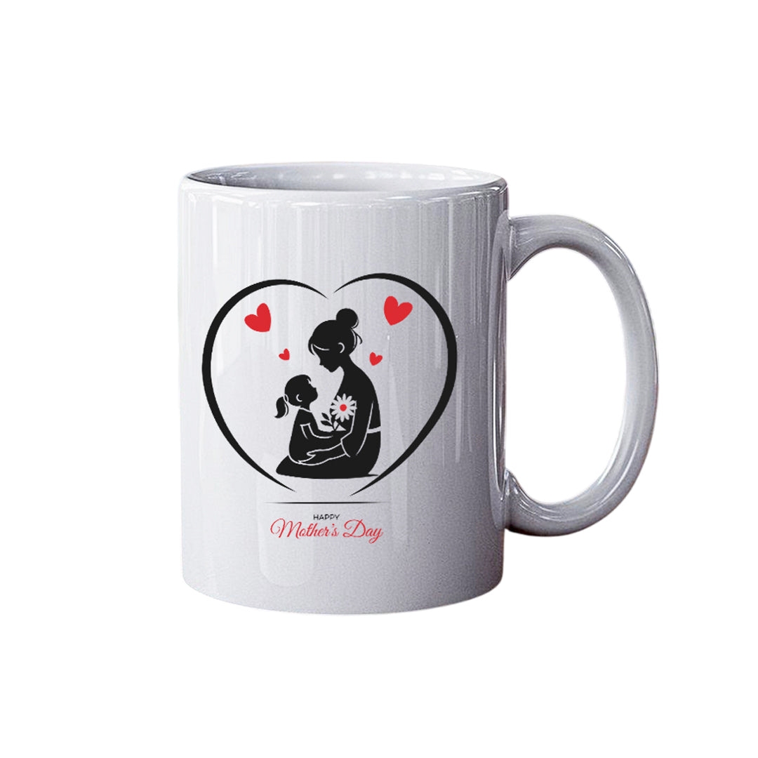Mother’s Day Mug from Daughter | Unique Gift for Mom | Ceramic Cup| Mother's Day Gift