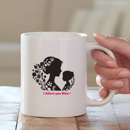I Adore You Maa Ceramic Coffee Mug for Mother | Mother's Day Gift