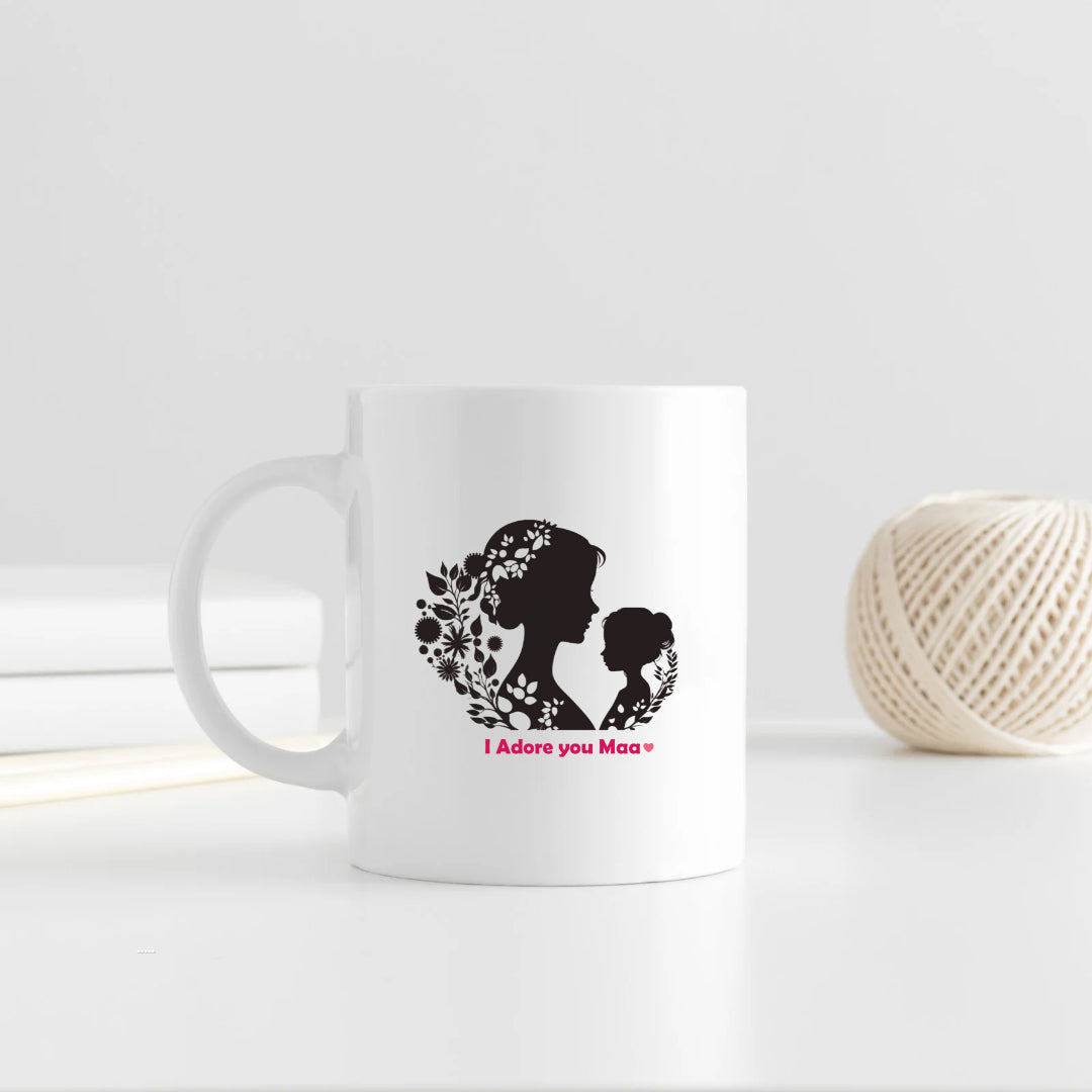 I Adore You Maa Ceramic Coffee Mug for Mother | Mother's Day Gift