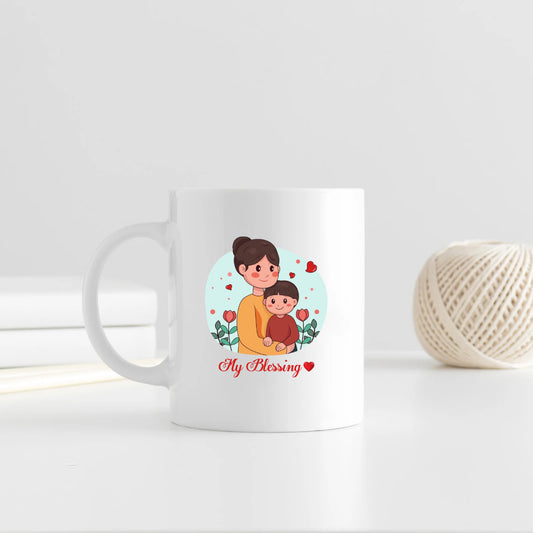 My Blessings Ceramic Coffee Mug for Mother | Mother's Day Gift