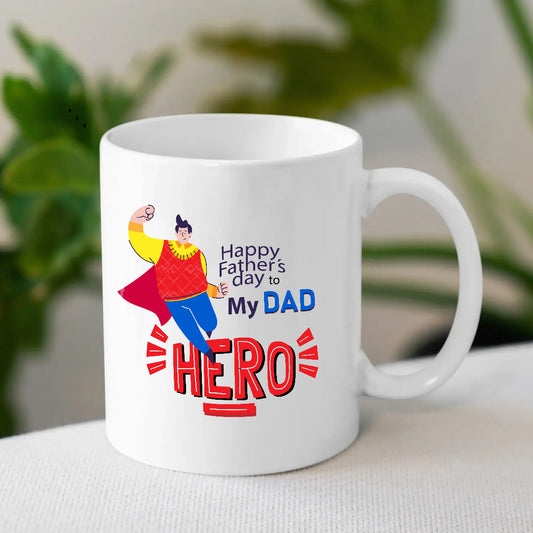 Hero Mug for Father's Day 2025 | Present Ideas for Father | MugDog