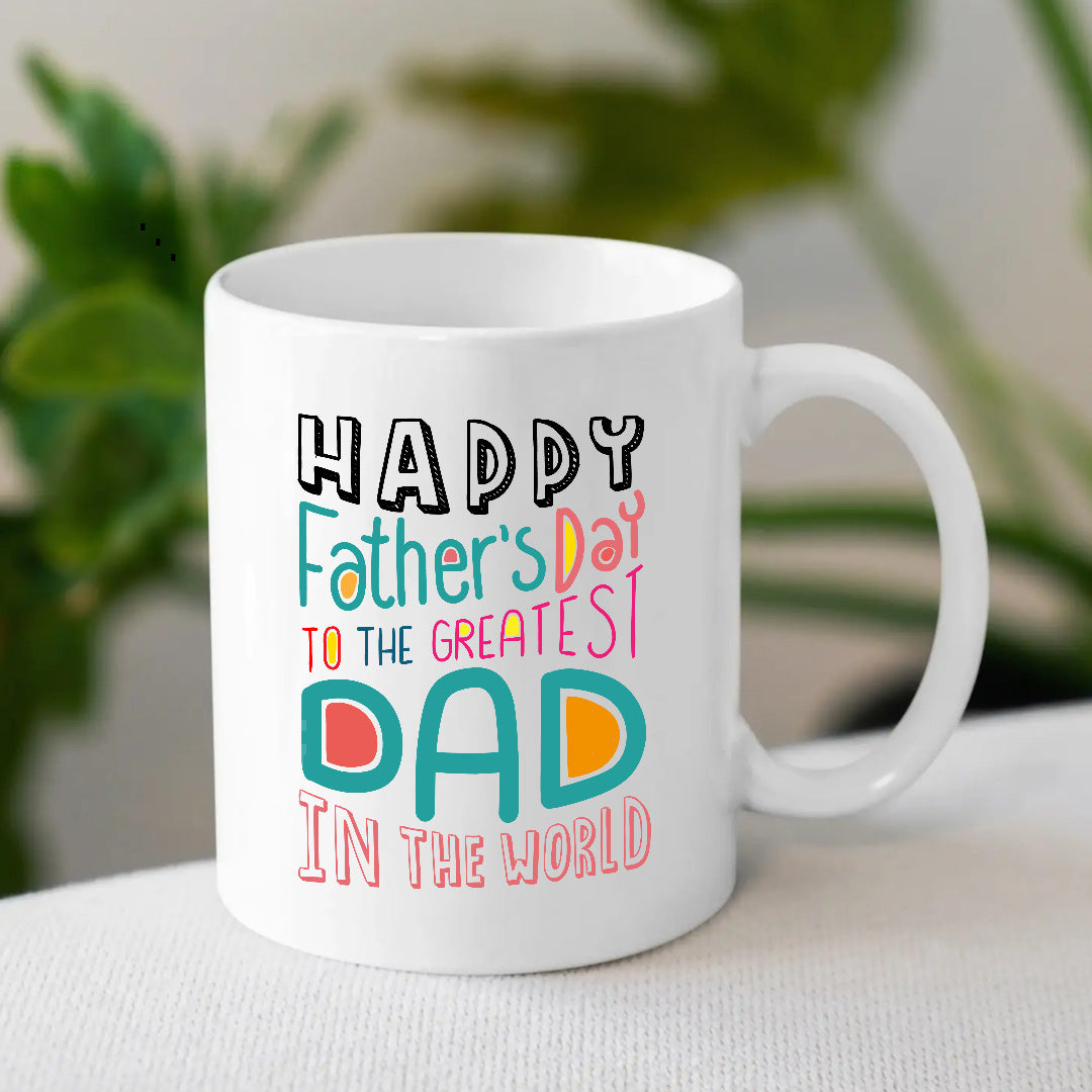 Happy Father's Day Coffee Mug | Best Father's Day Gift | MugDog