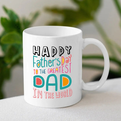 Happy Father's Day Coffee Mug | Best Father's Day Gift | MugDog