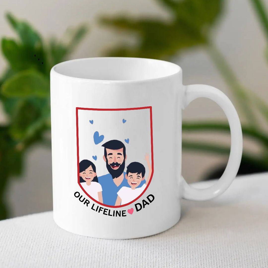 Celebrate Dad with Ceramic Coffee Mug | Best Gift for Father | MugDog