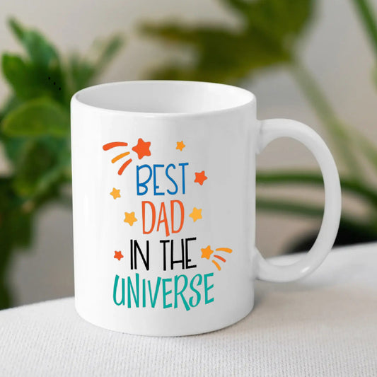 Best Dad In The Universe Quoted Mug for Dad | Present Ideas for Father | MugDog