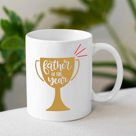 Father of the Year Coffee Mug | Presents for Fathers | MugDog