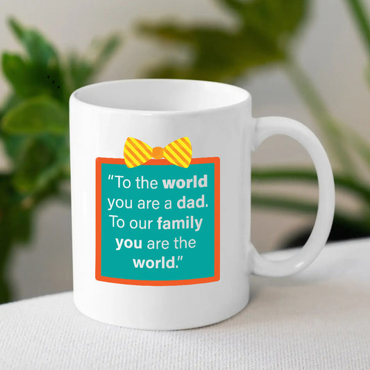 Message Mug for Dad | Personalised Father's Day Gifts | MugDog