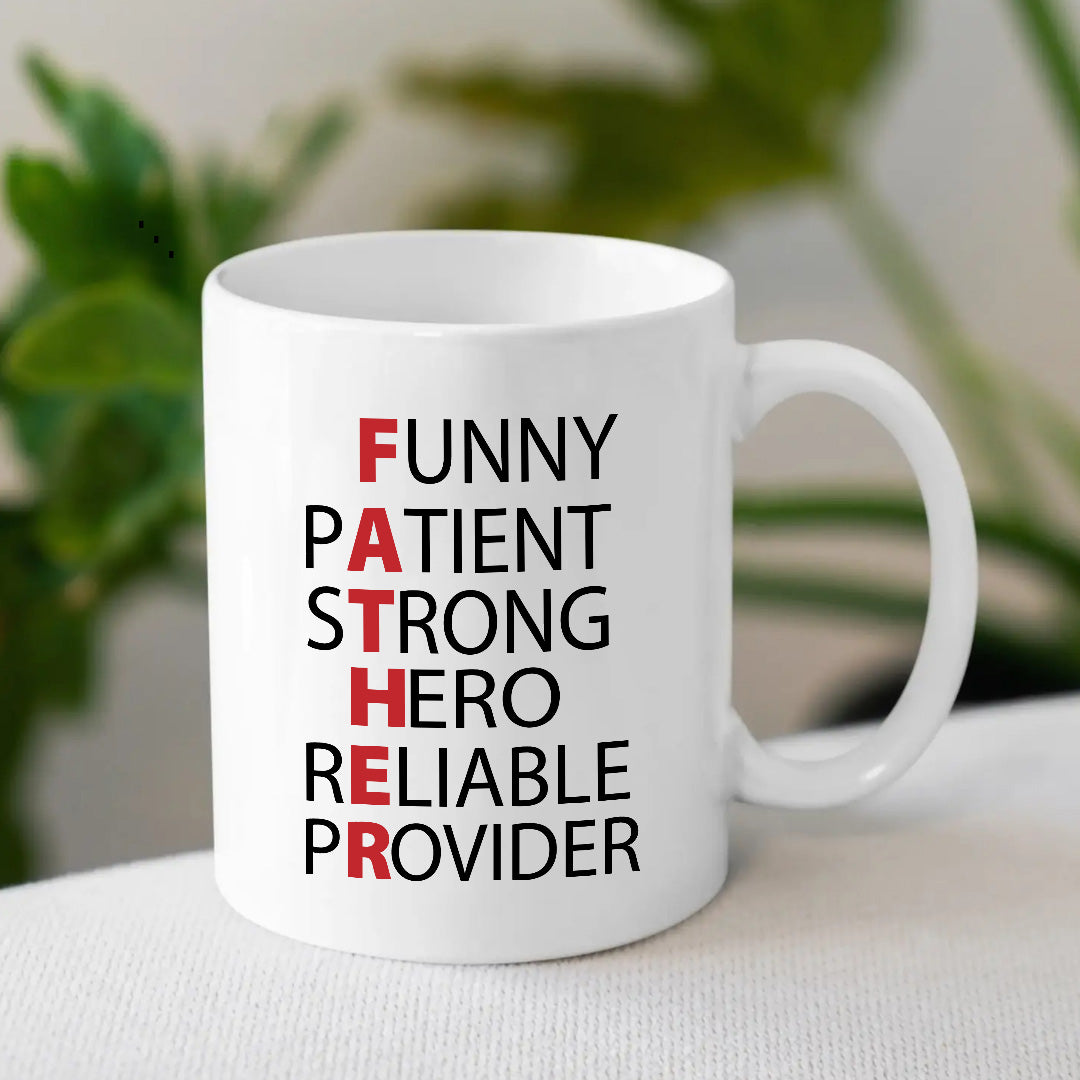 Quoted Mug for Dad | Best Gift for Father | MugDog