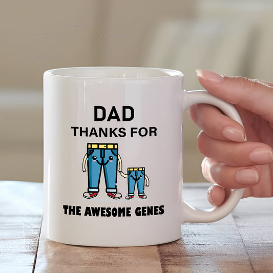 Thank You Dad Coffee Mug | Father's Day Gift Ideas | MugDog