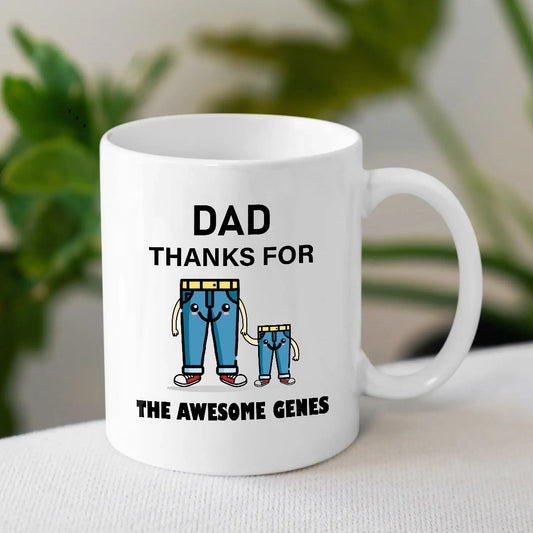 Thank You Dad Coffee Mug | Father's Day Gift Ideas | MugDog