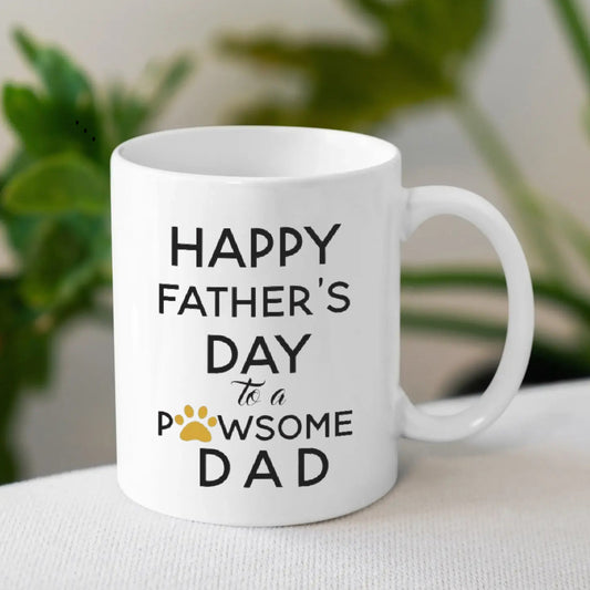 Happy Father's Day Coffee Mug | Personalised Father's Day Gift | MugDog