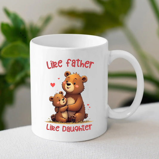 Like Father Like Daughter Ceramic Mug | Sentimental Gift for Dad | MugDog