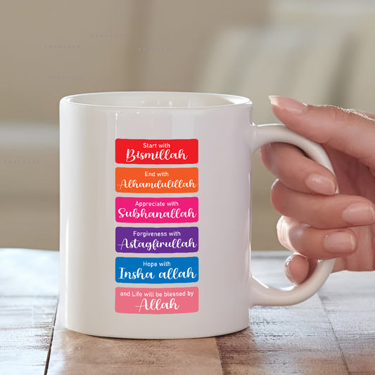 Printed Colorful Mug | Ceramic Coffee Mug | MugDog