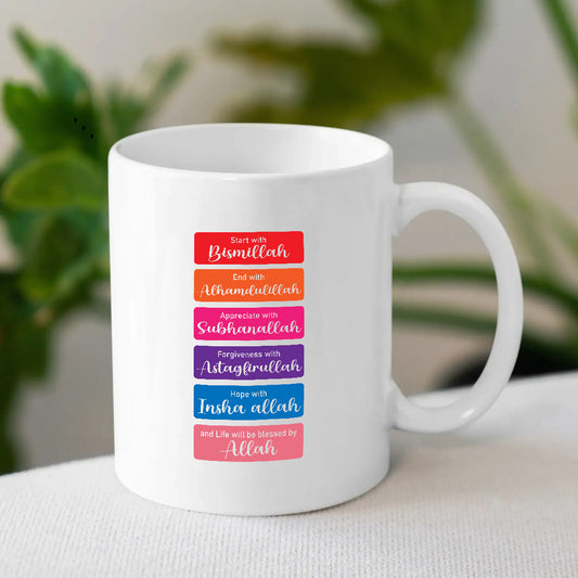 Printed Colorful Mug | Ceramic Coffee Mug | MugDog